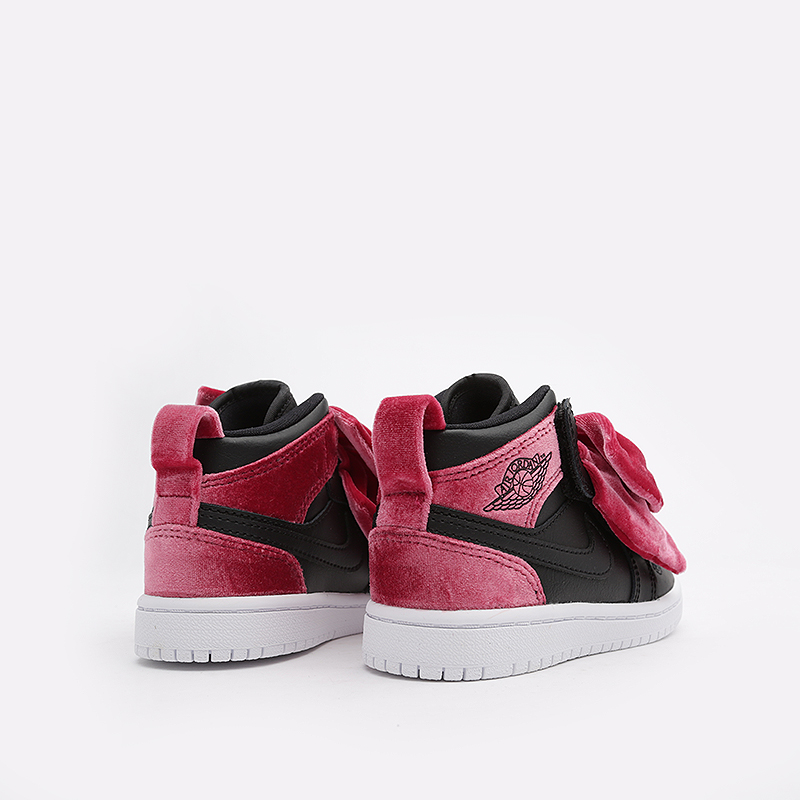 Детские кроссовки Jordan 1 Mid Bow PS (CK5677-006)  - цена, описание, фото 5